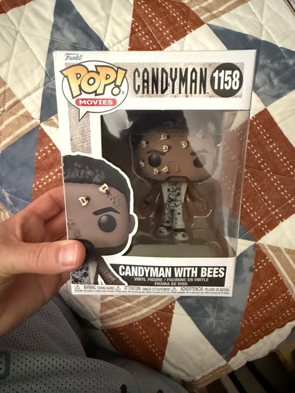 Funko Pop! Candyman Brown and Black Vinyl Figure with Bee Details